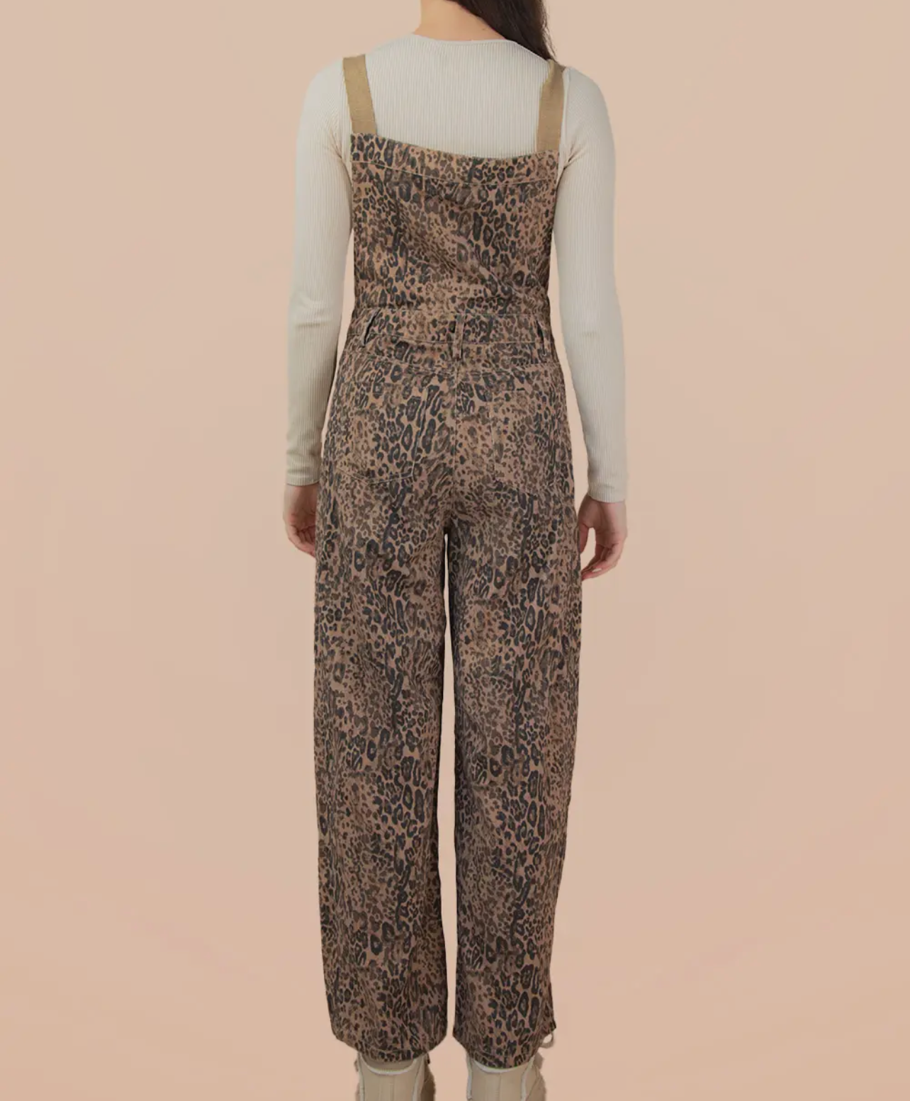 leopard overalls