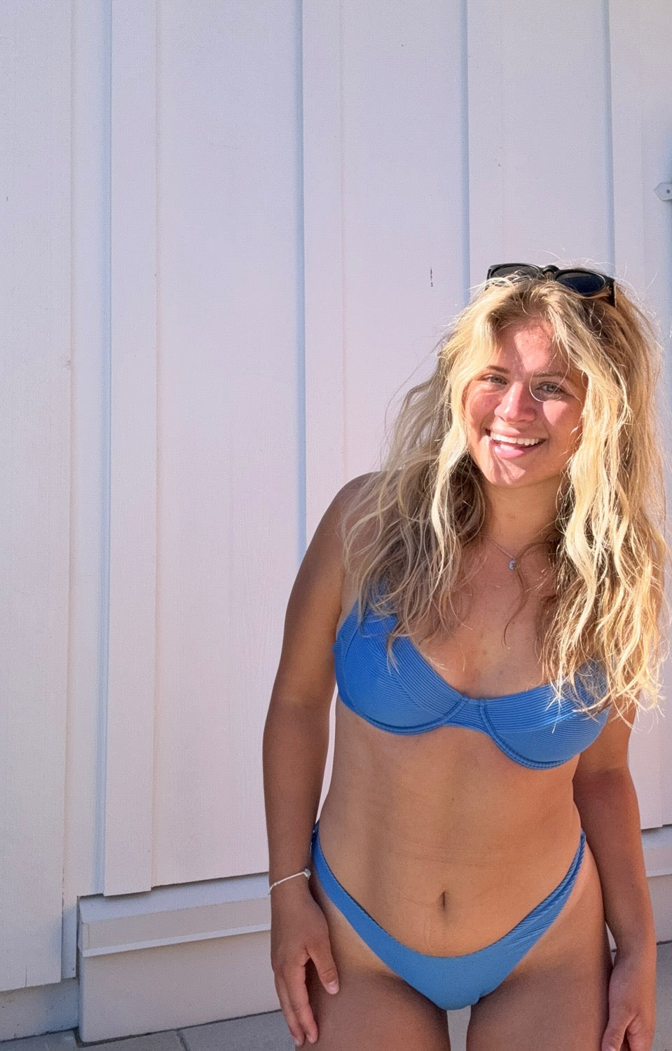 leila bikini - blue
