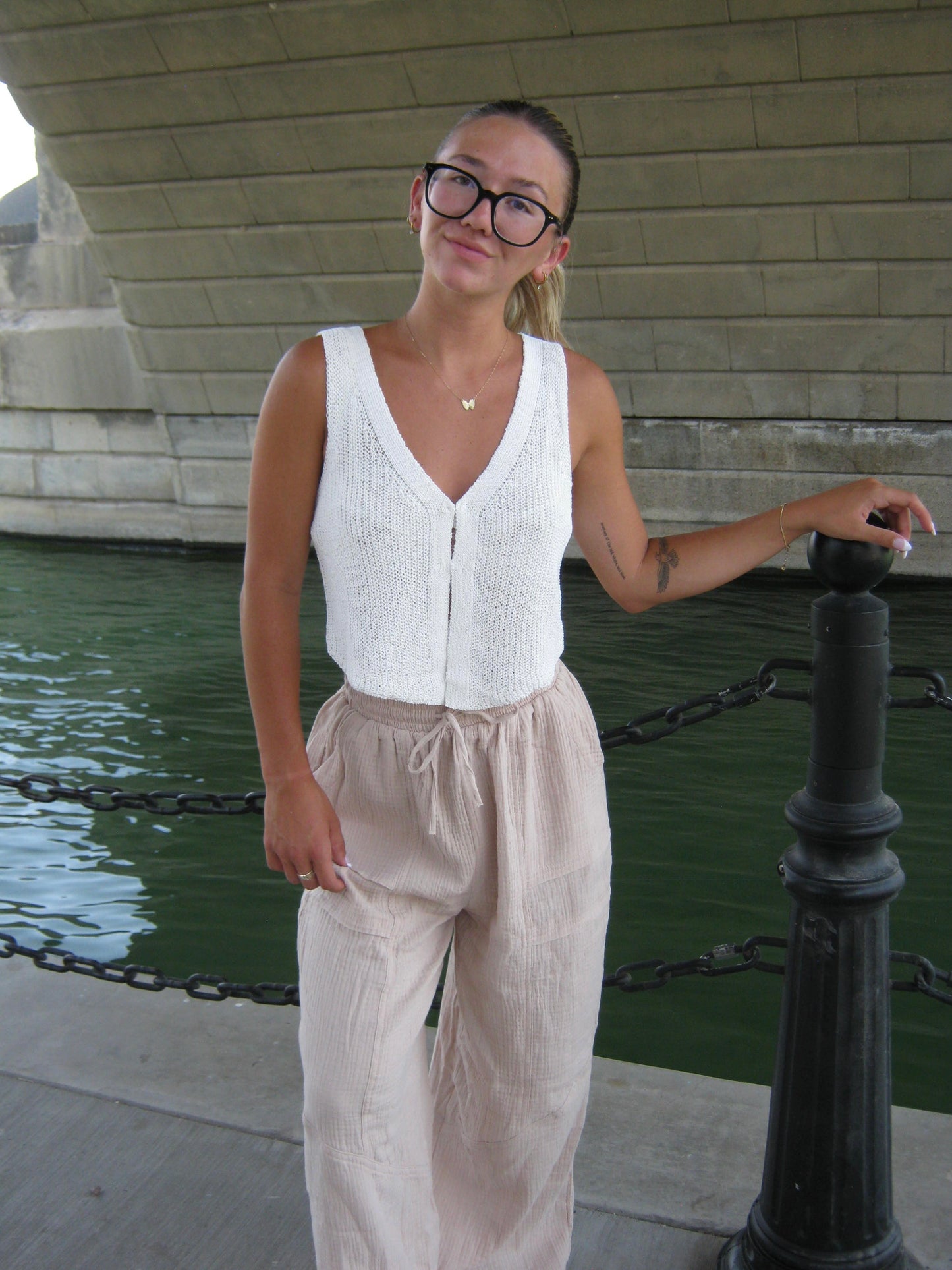 mason pant - beige