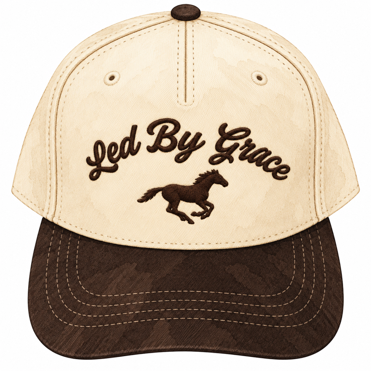 led by grace trucker - brown