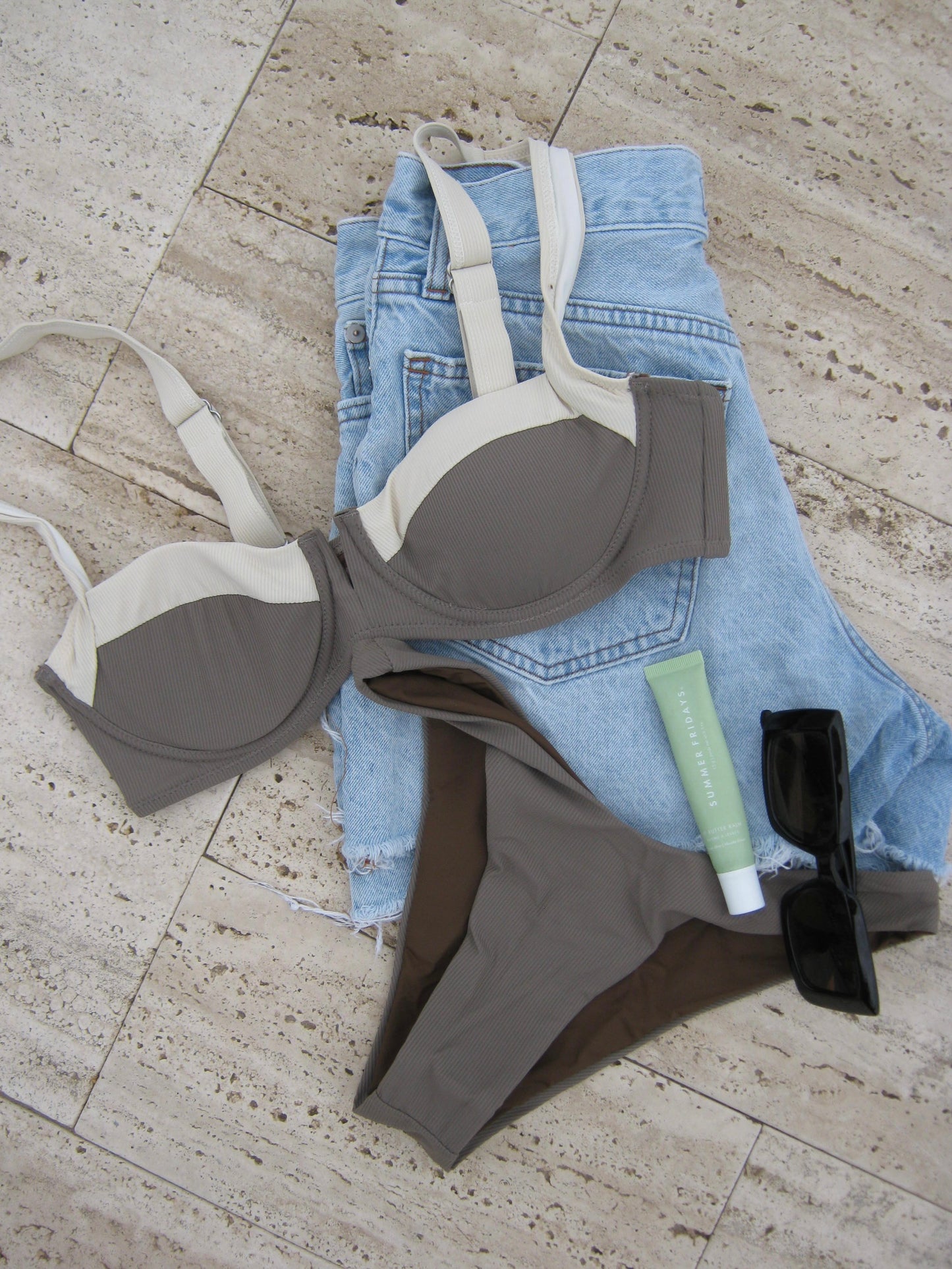 ritchie bikini - taupe