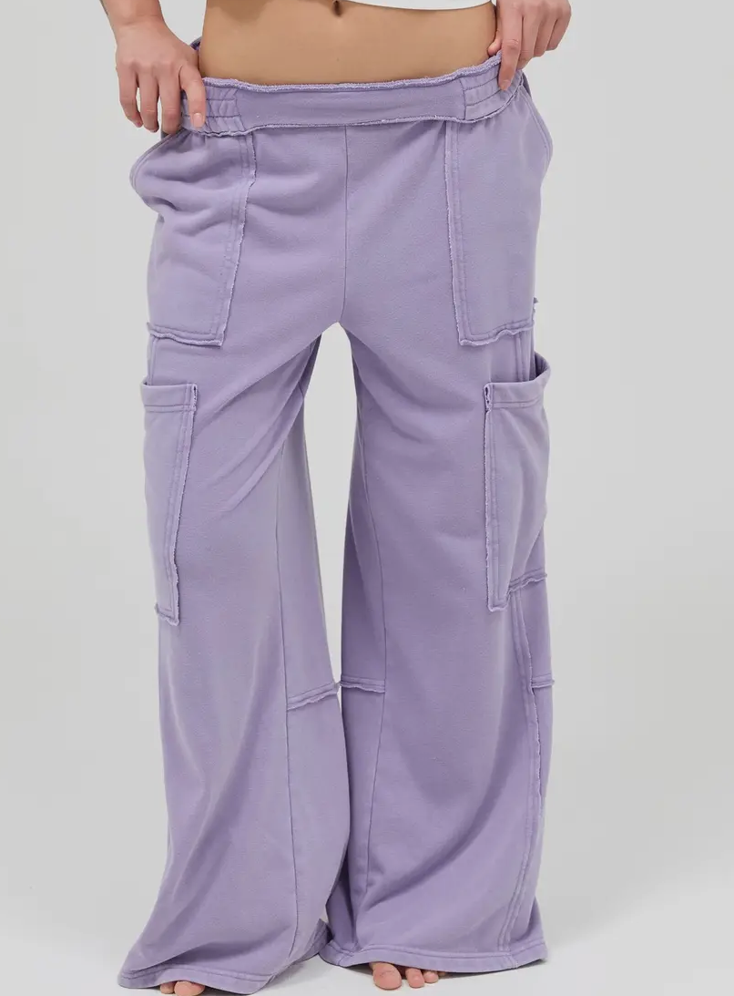 haven sweatpants - purple
