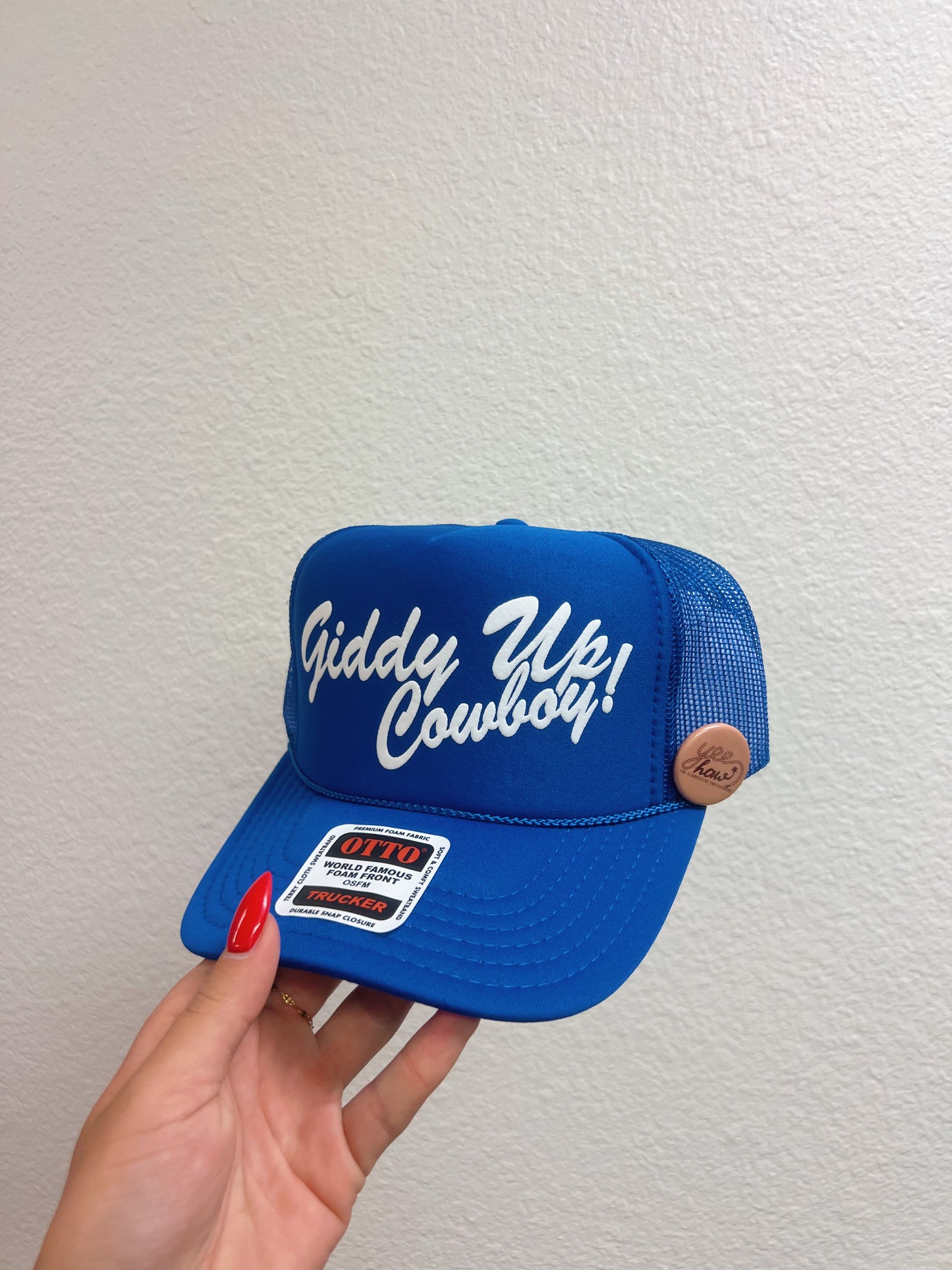 giddy up cowboy trucker