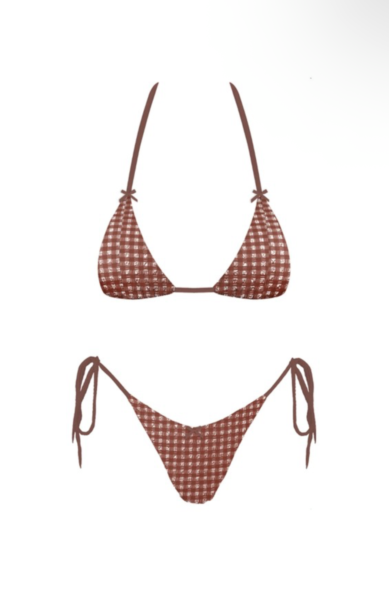 helen bikini - brown