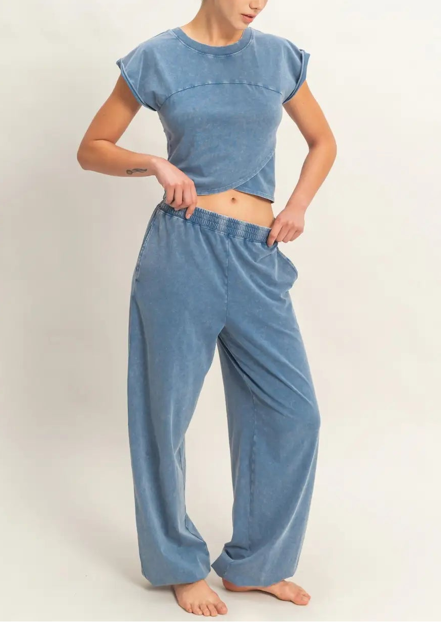 blue crossover set