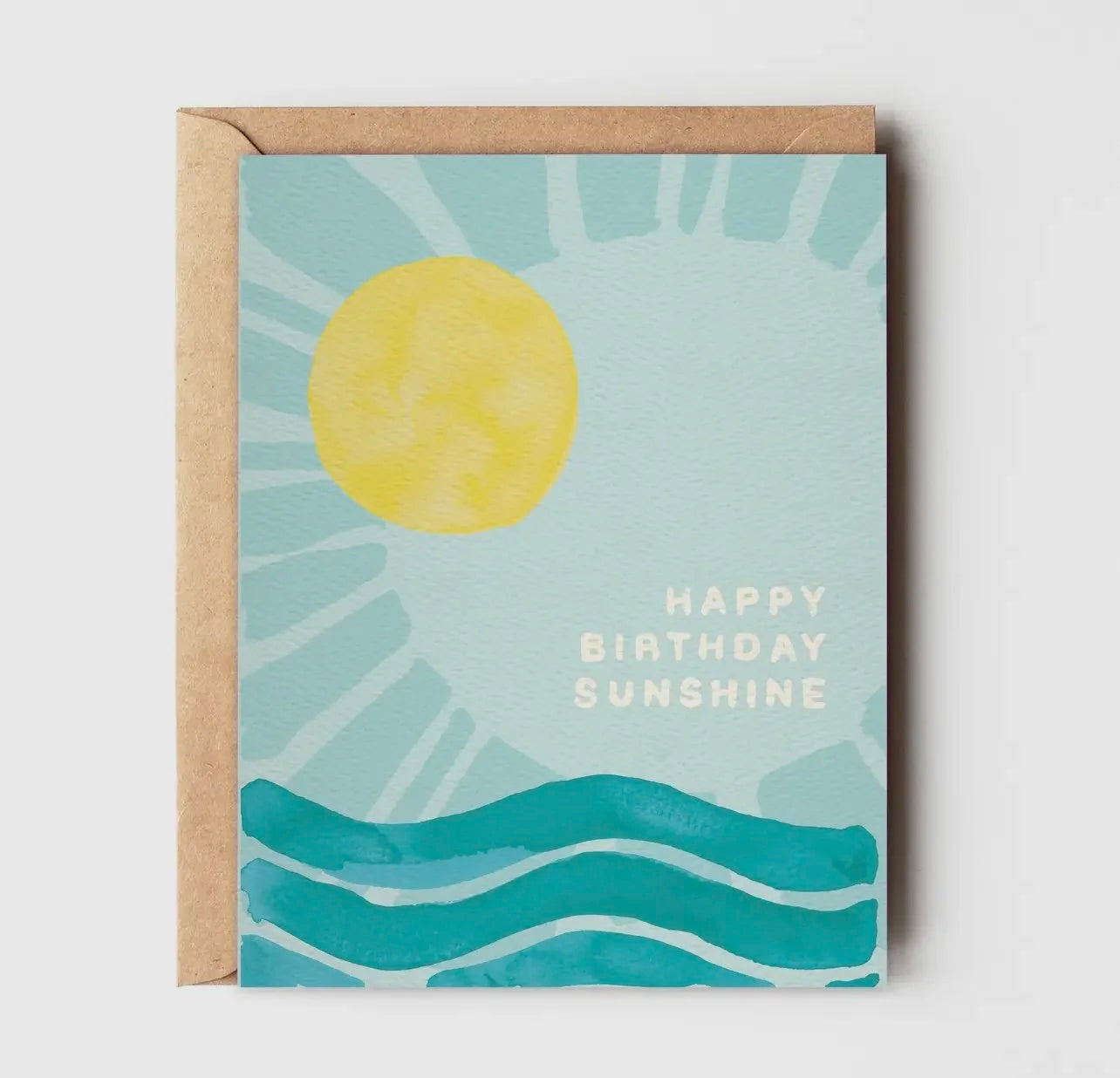 happy birthday sunshine card