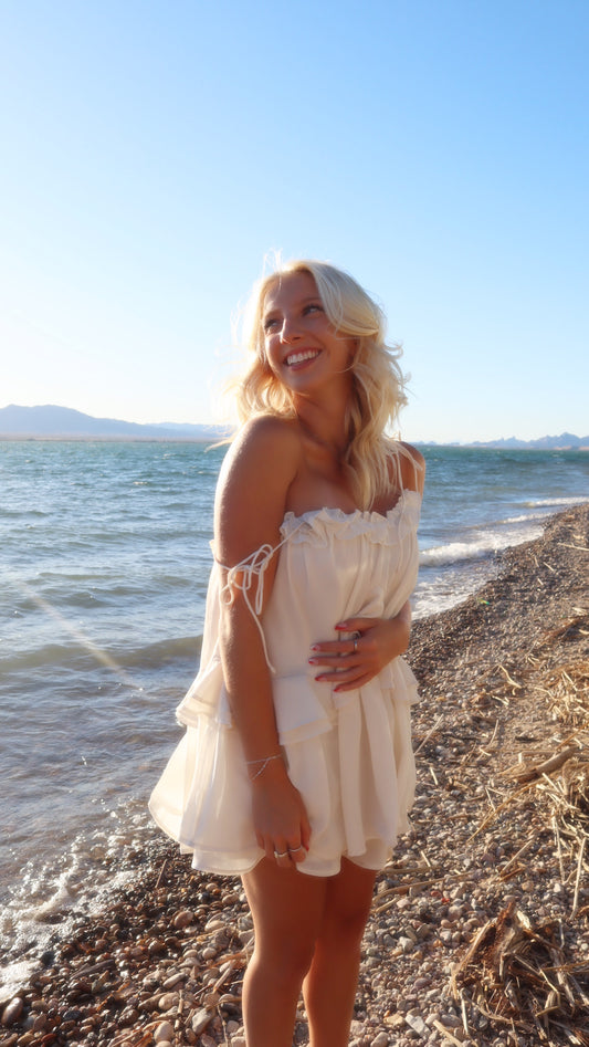 tristen tiered romper