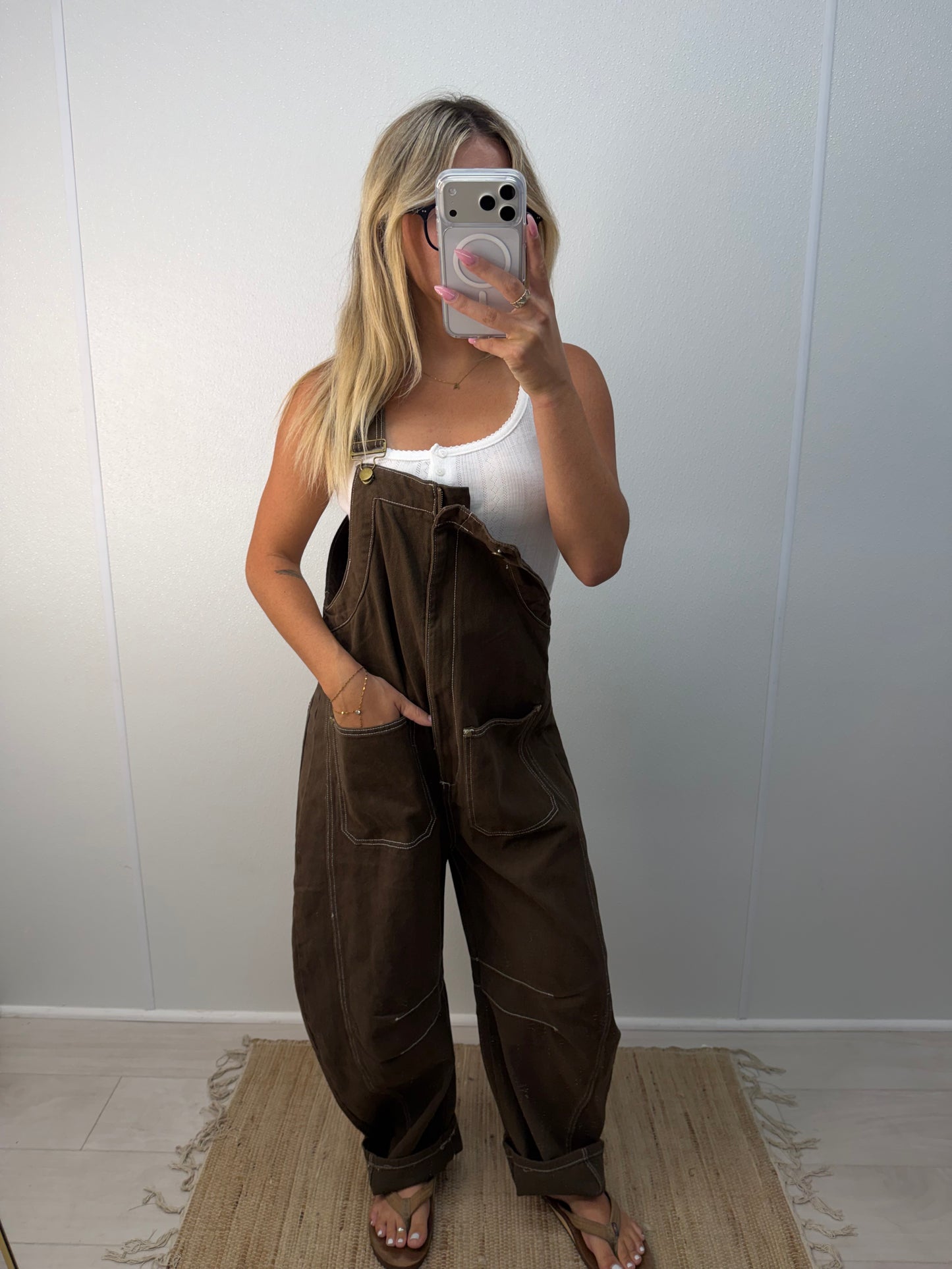 chelsea overalls - wood