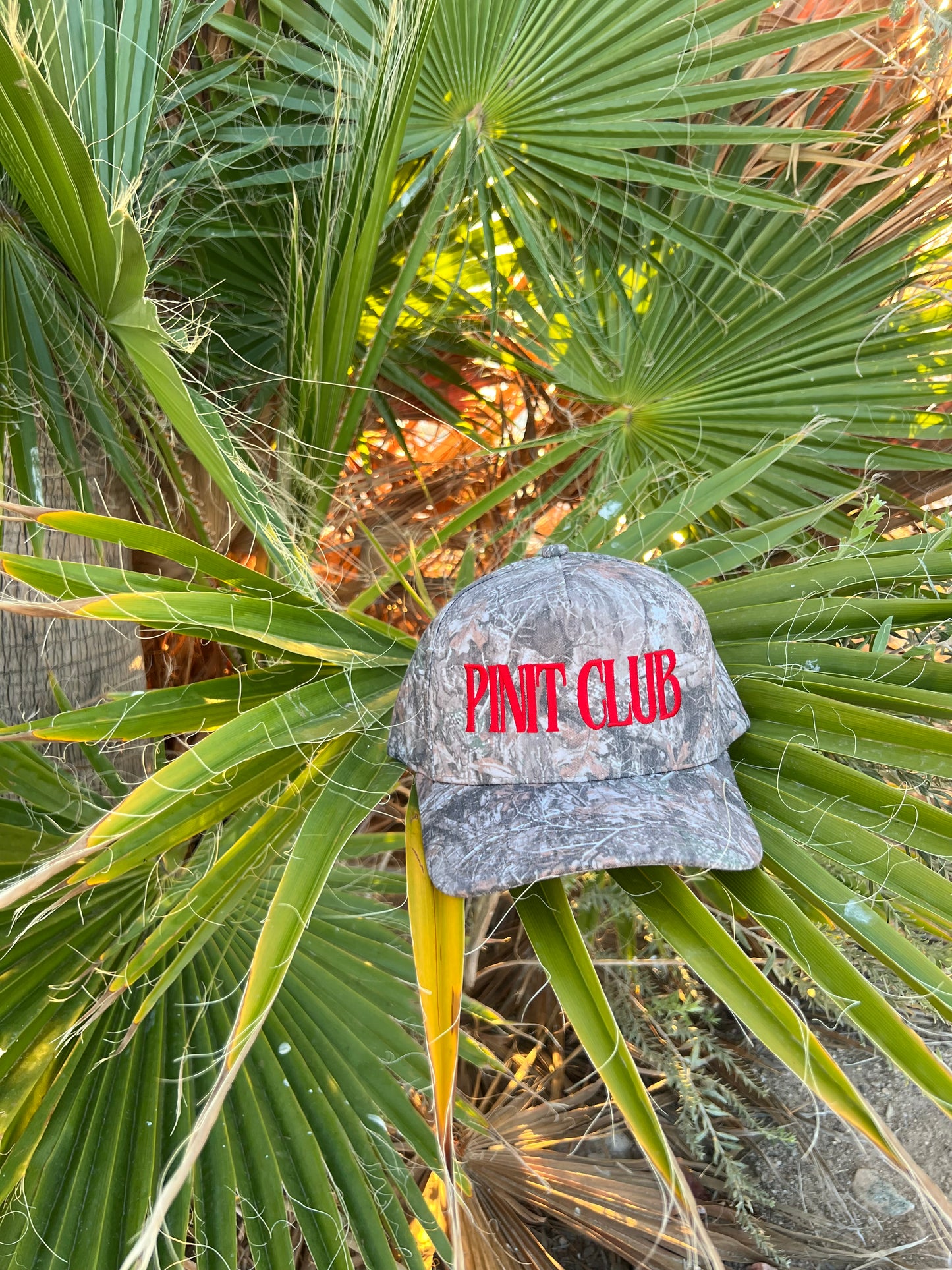 pinit club trucker - red