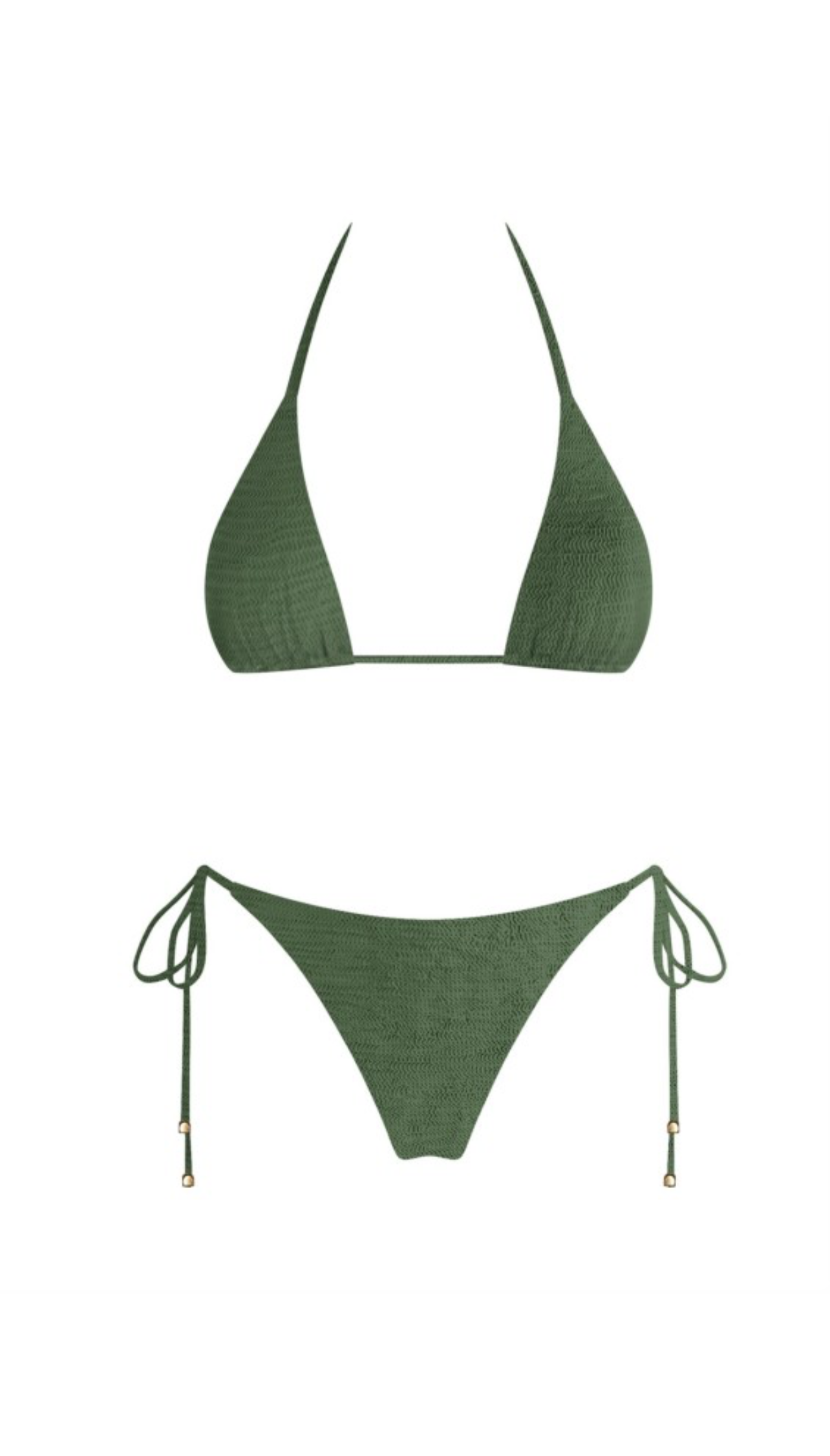 tilly bikini - army green