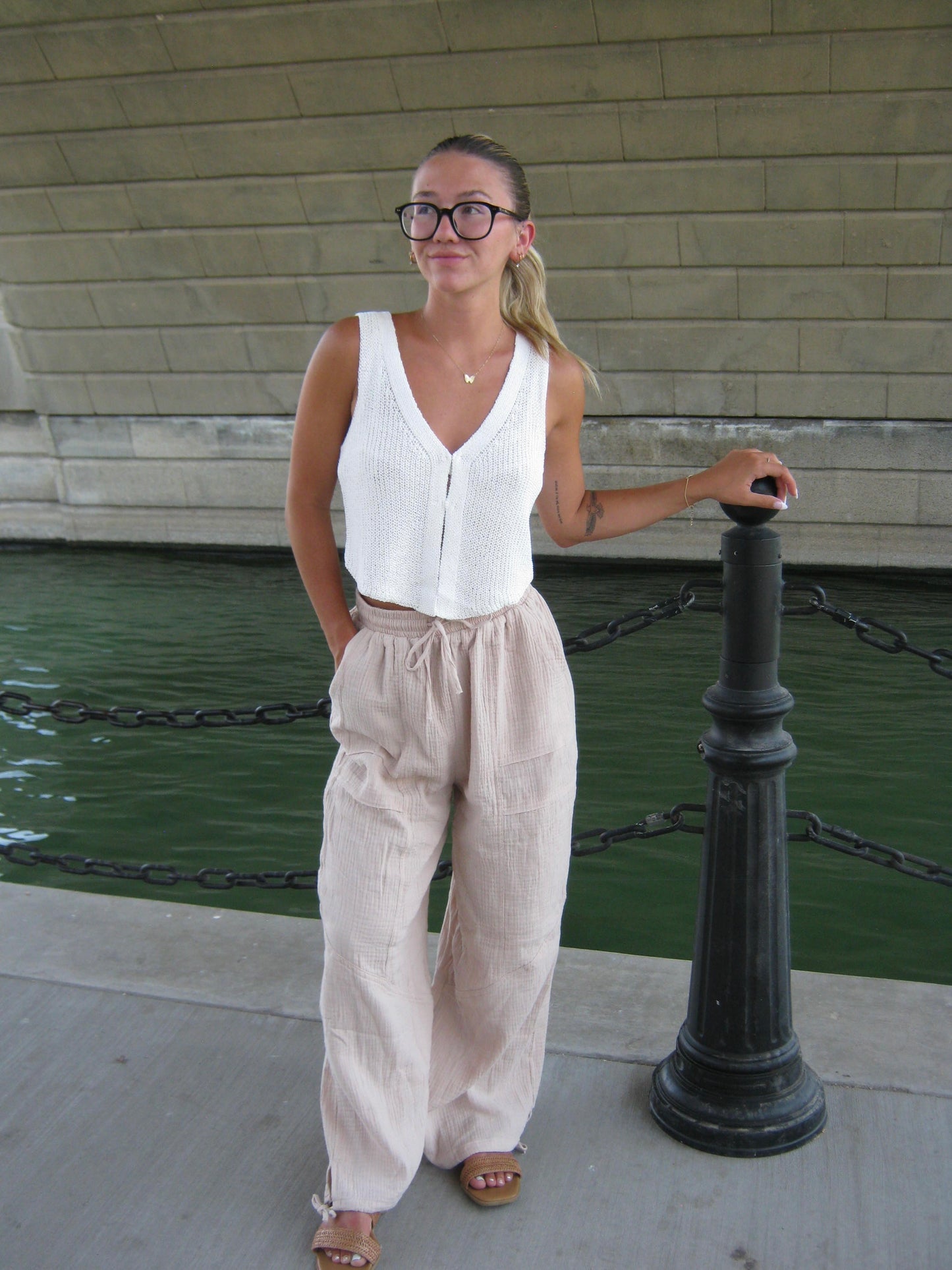 mason pant - beige