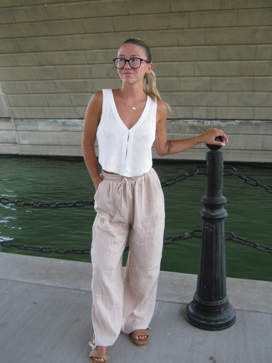 mason pant - beige
