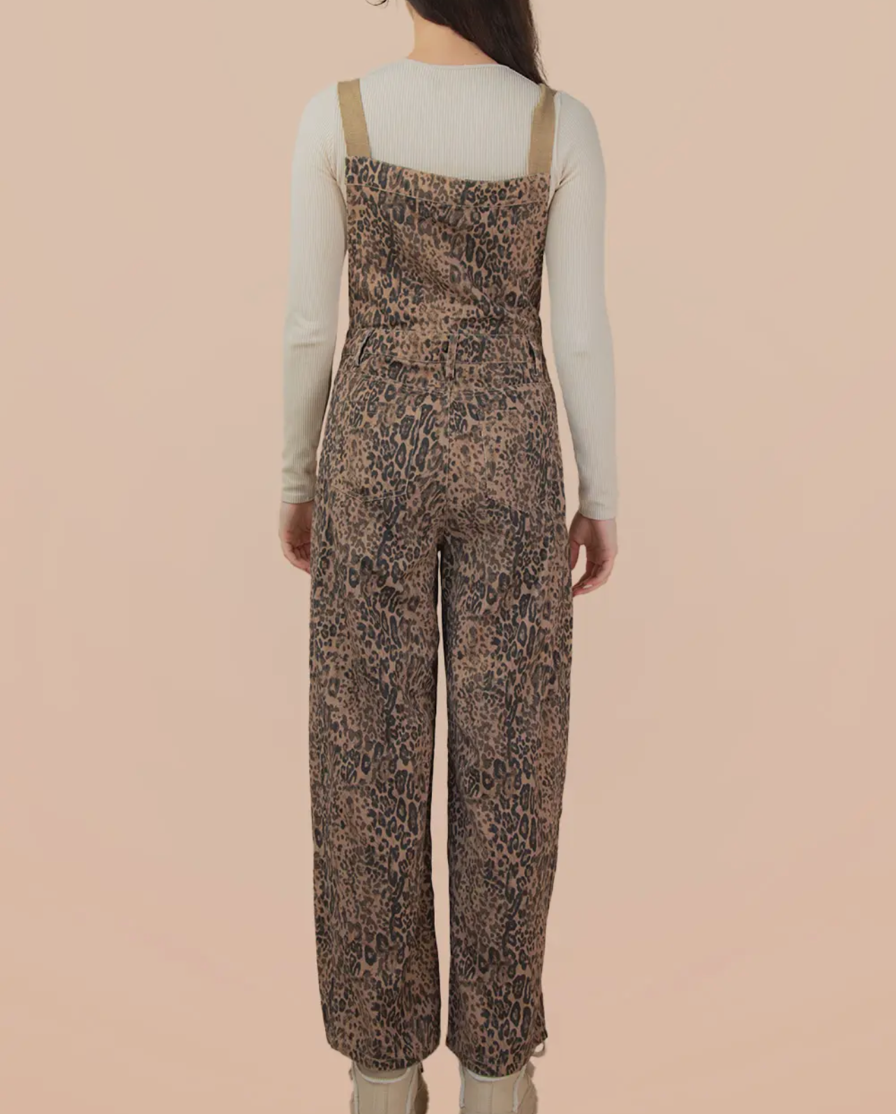 leopard overalls