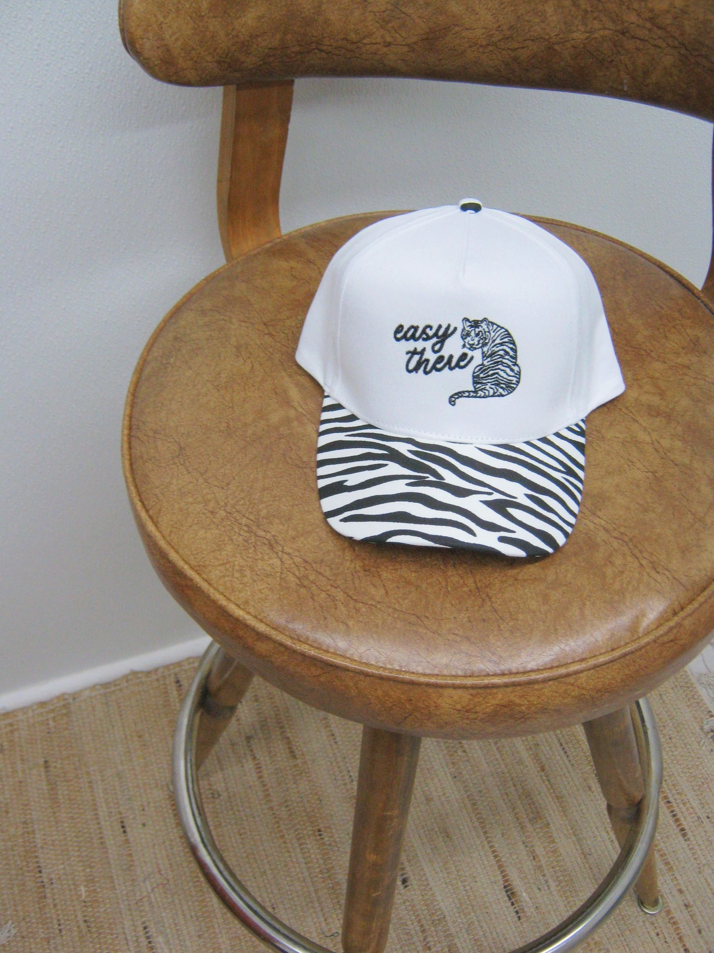 easy there tiger trucker - zebra