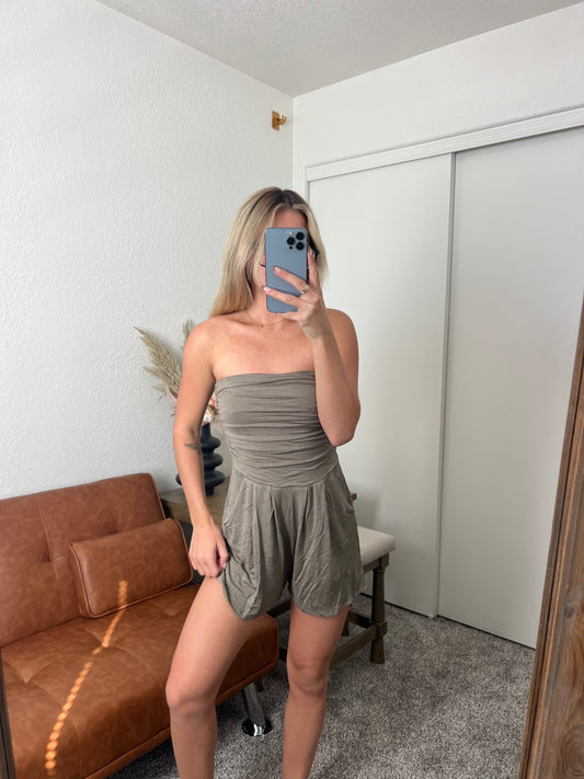 tara romper - sage