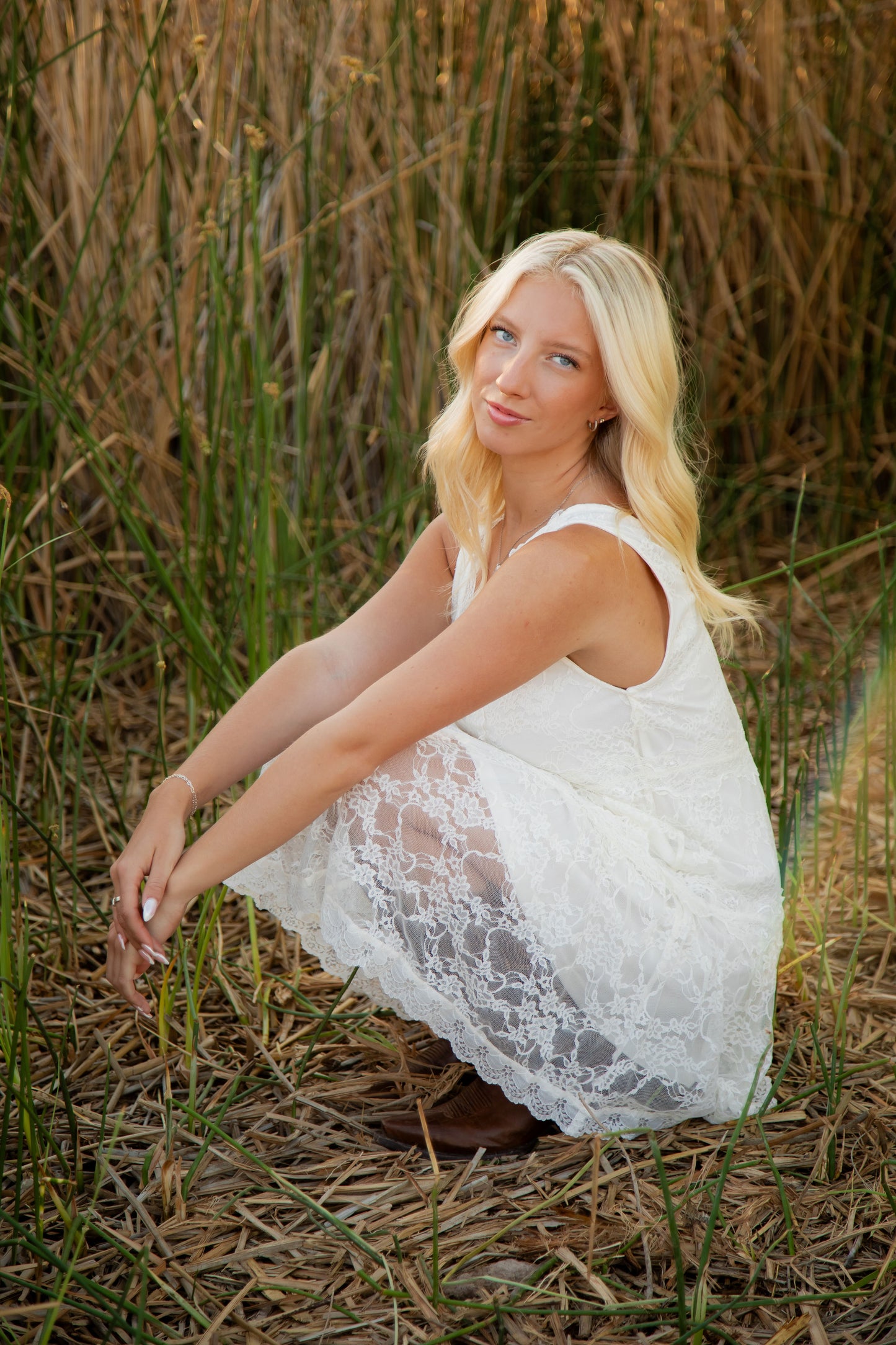 emlynn lace mini dress