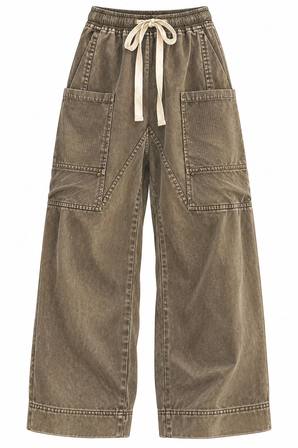 cord olive pant