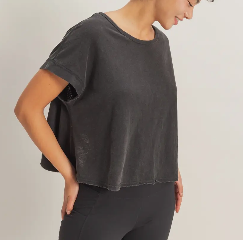casper tee - black