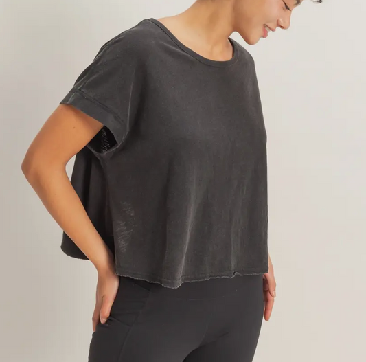 casper tee - black