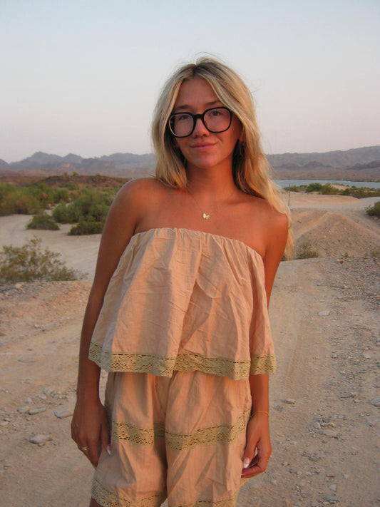 halston romper