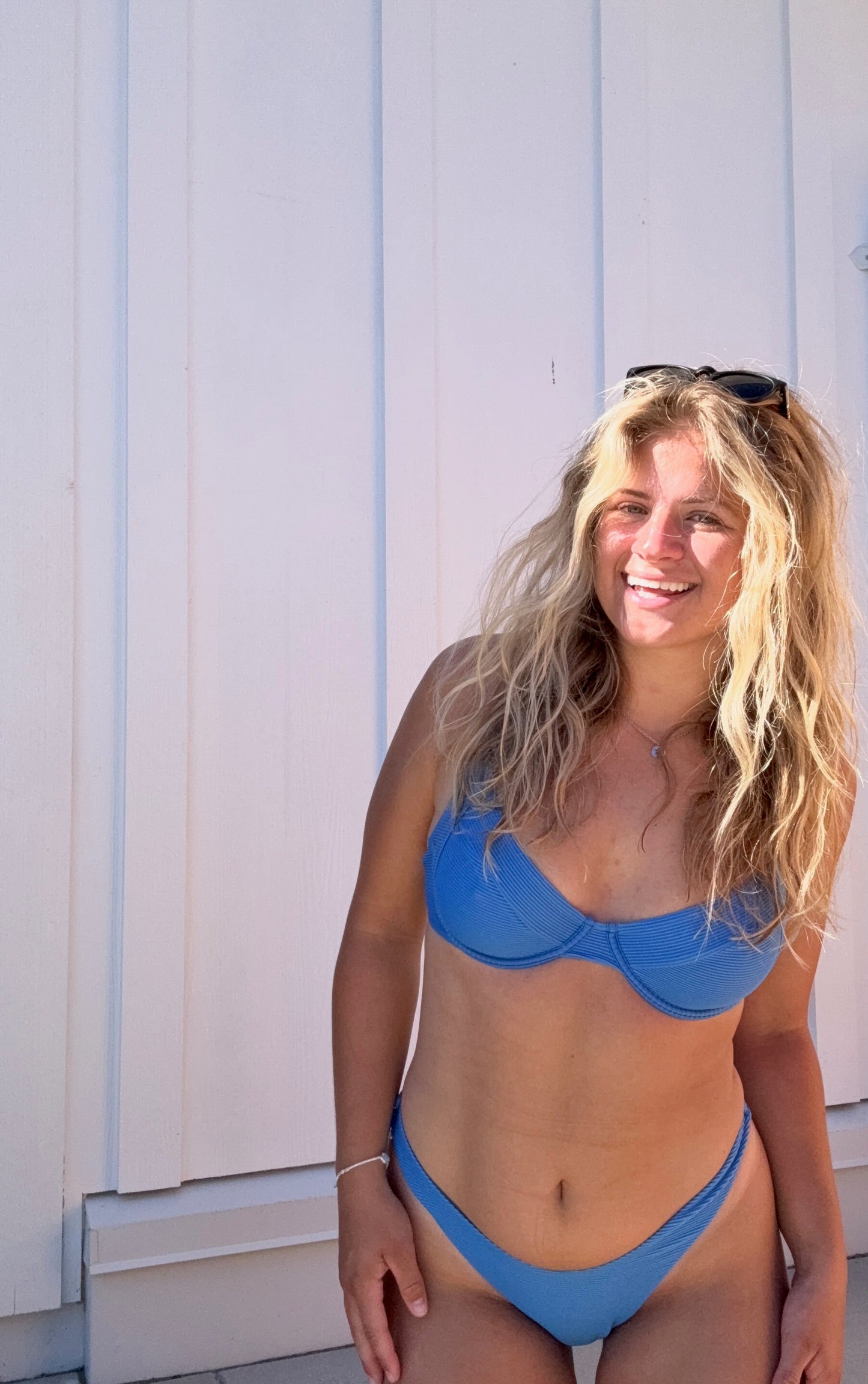 leila bikini - blue