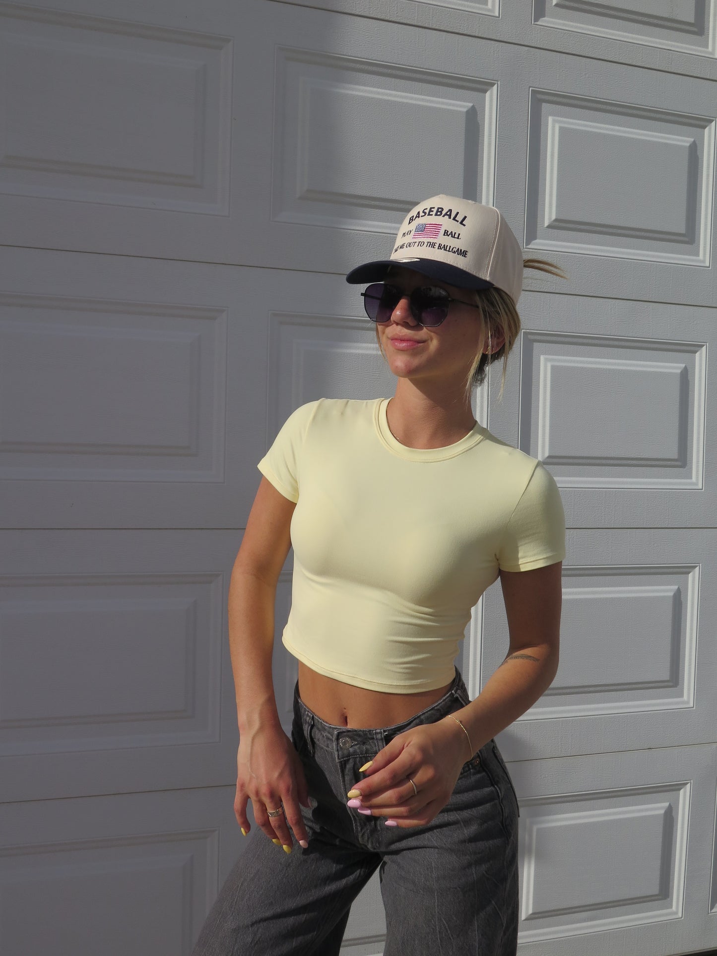 reese tshirt - yellow