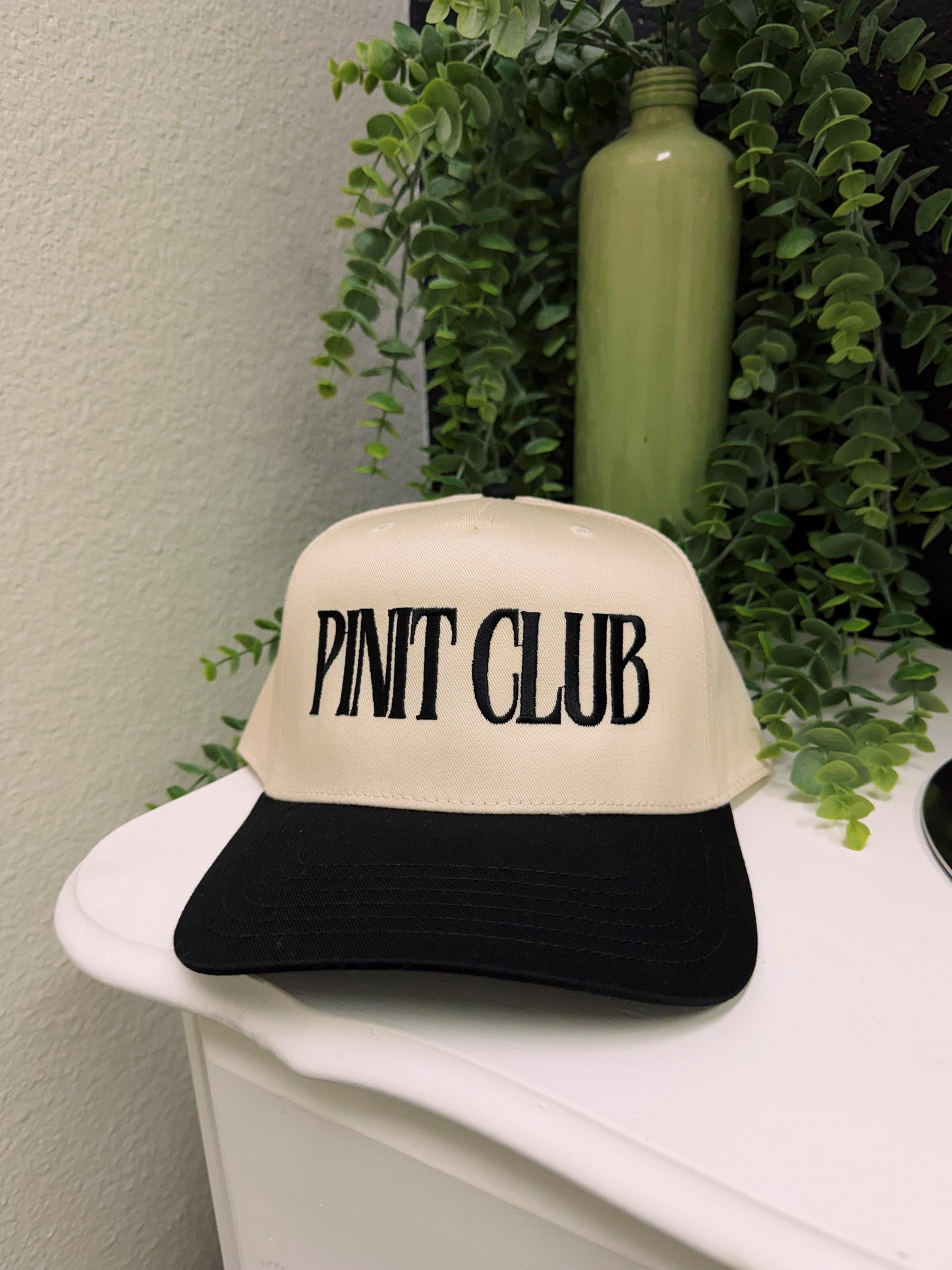 pinit club trucker - black