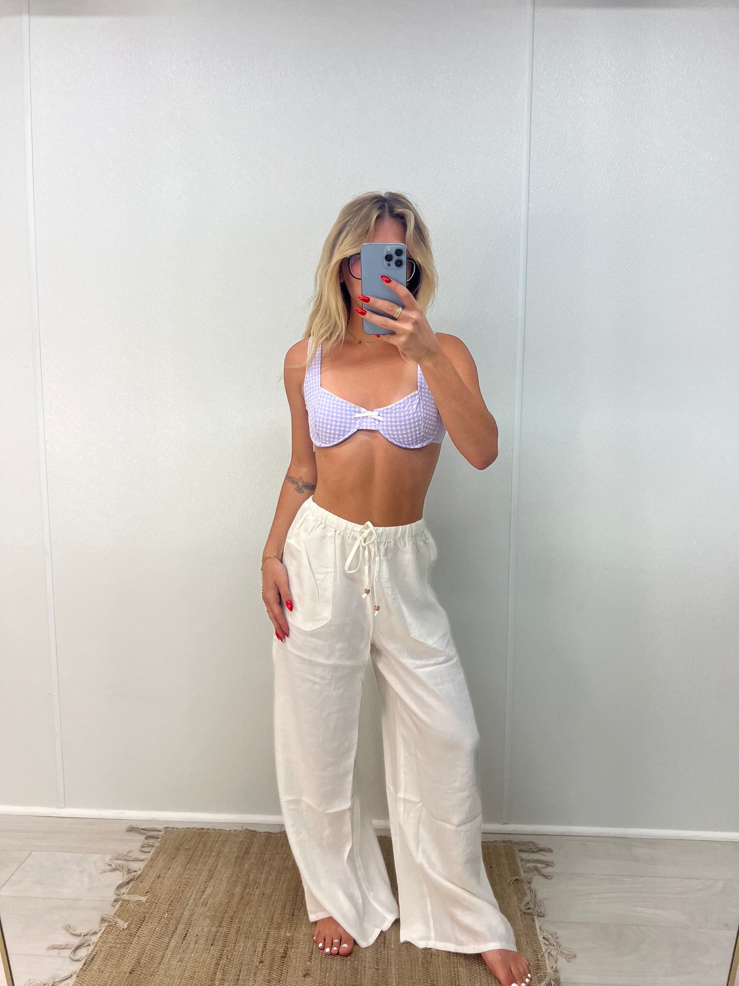 chelsie pant - white