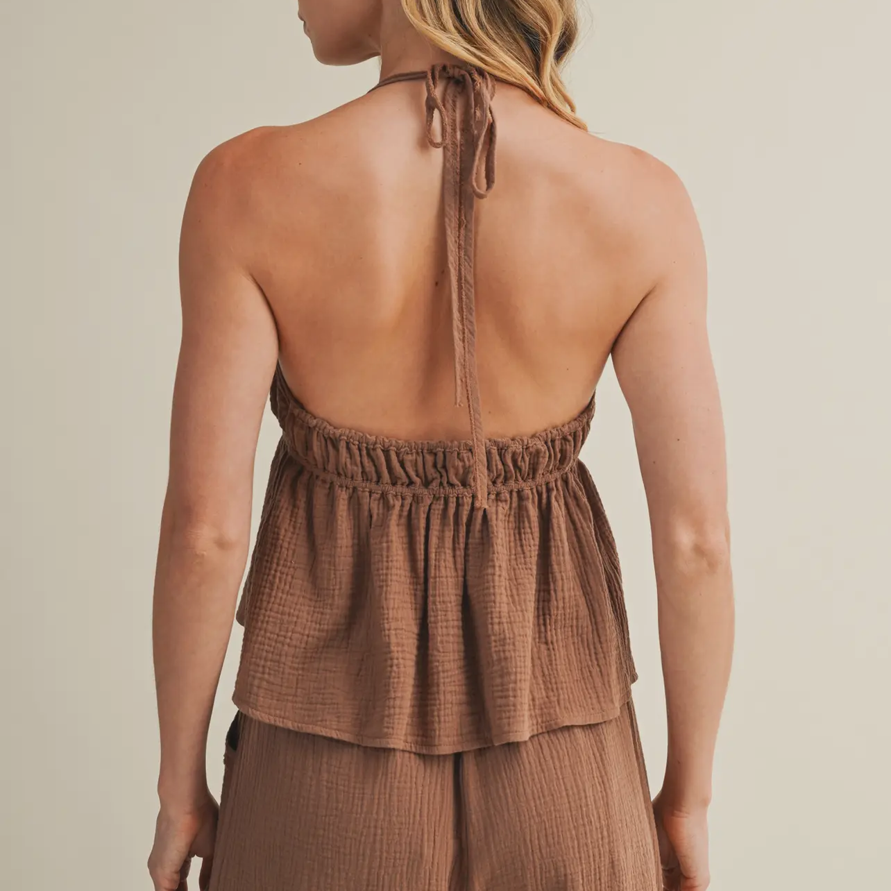 auggie tank - chestnut