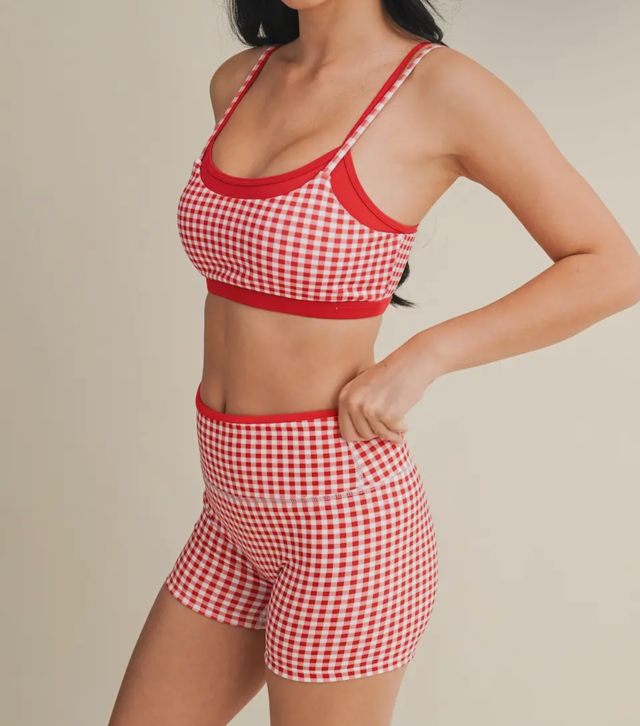 cupid gingham set