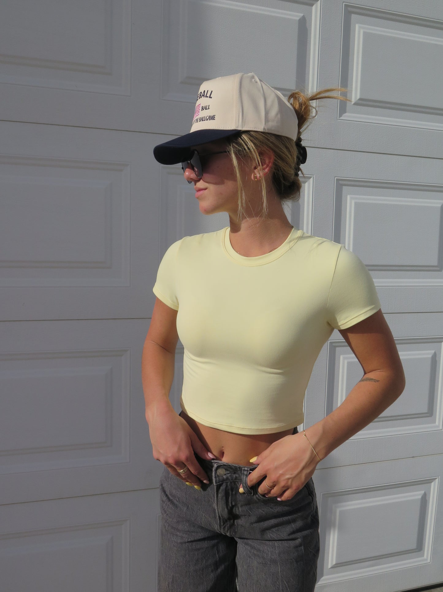 reese tshirt - yellow