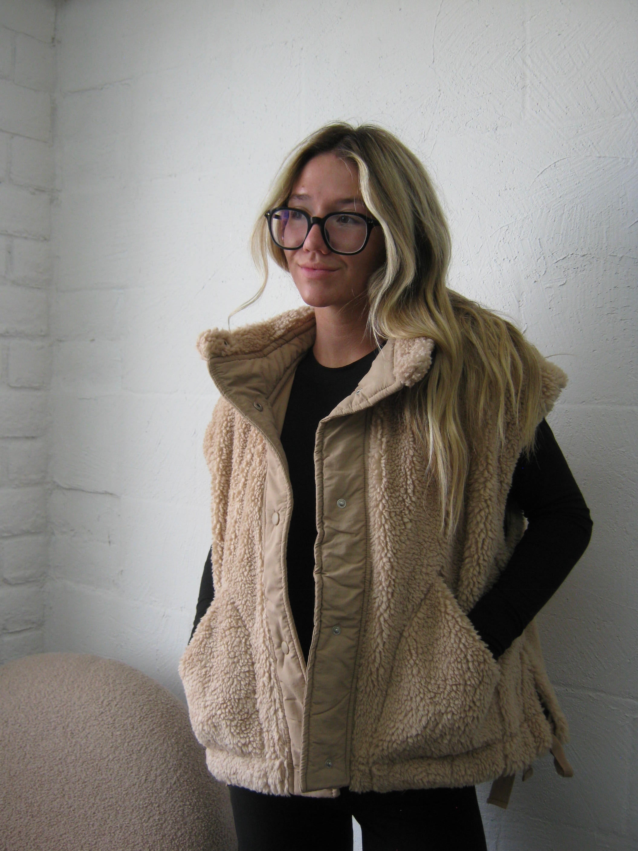 kenny vest tan – Pinit Co