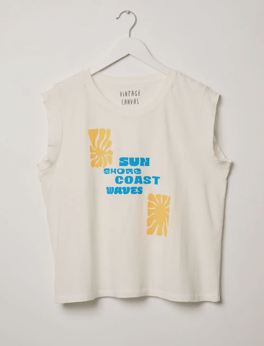 sun graphic tee