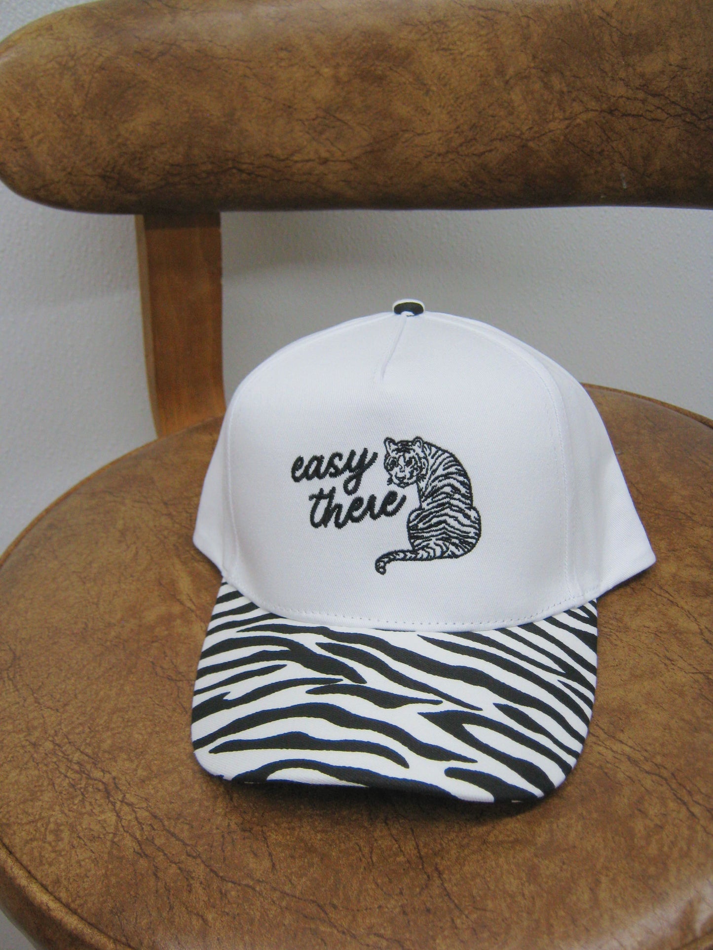 easy there tiger trucker - zebra
