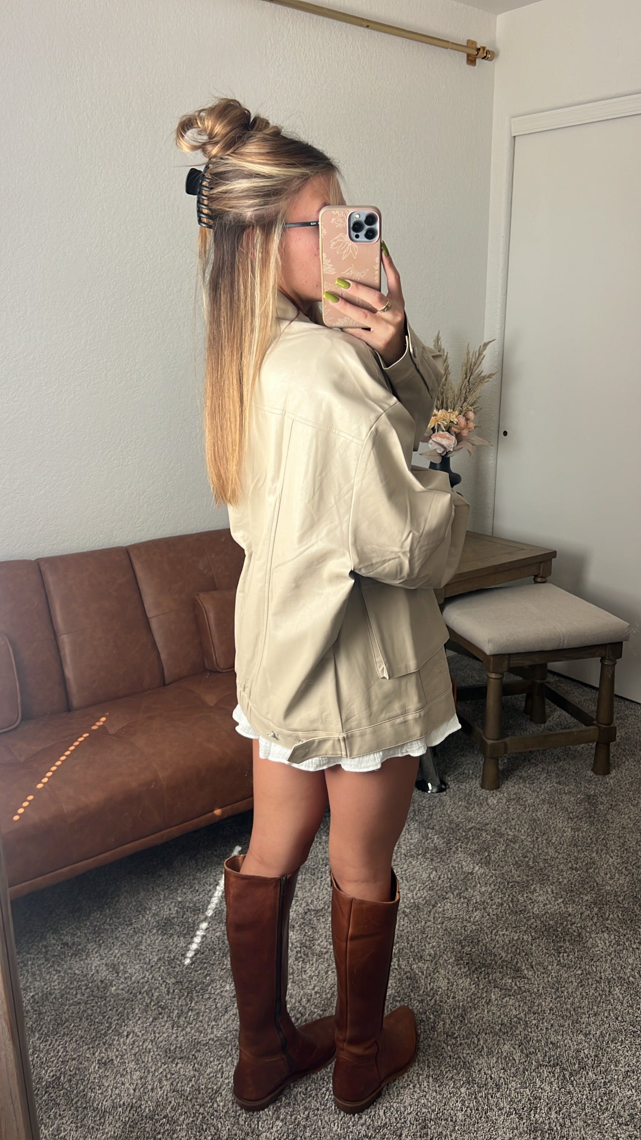 mezzi leather jacket