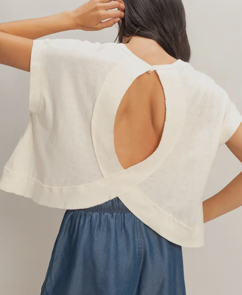 casper tee - cream