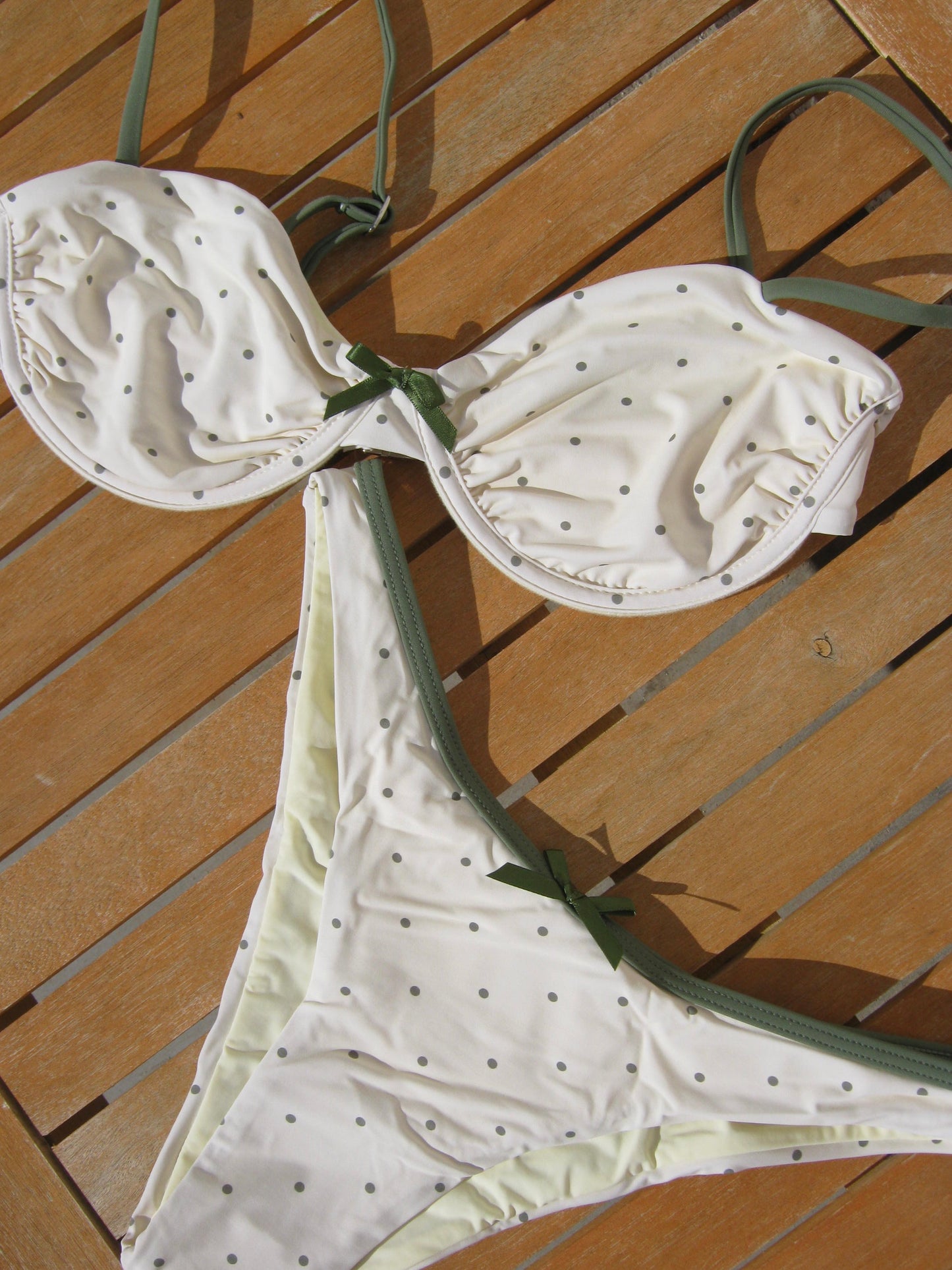 elara bikini - polka dots