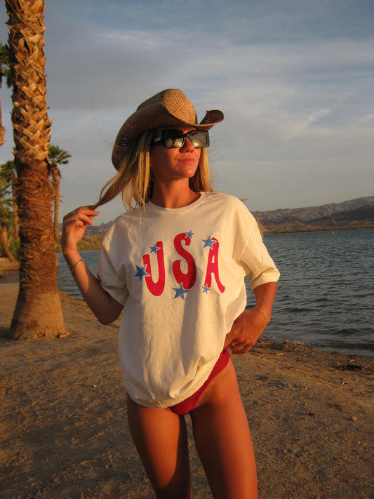 USA graphic tee