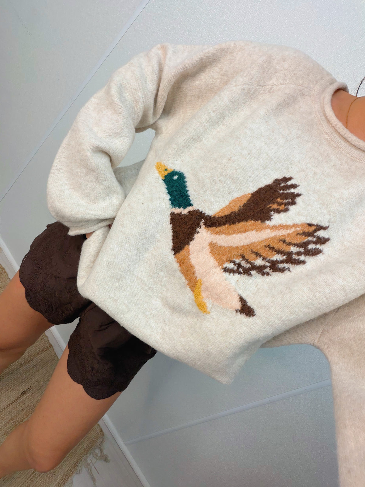 duck sweater