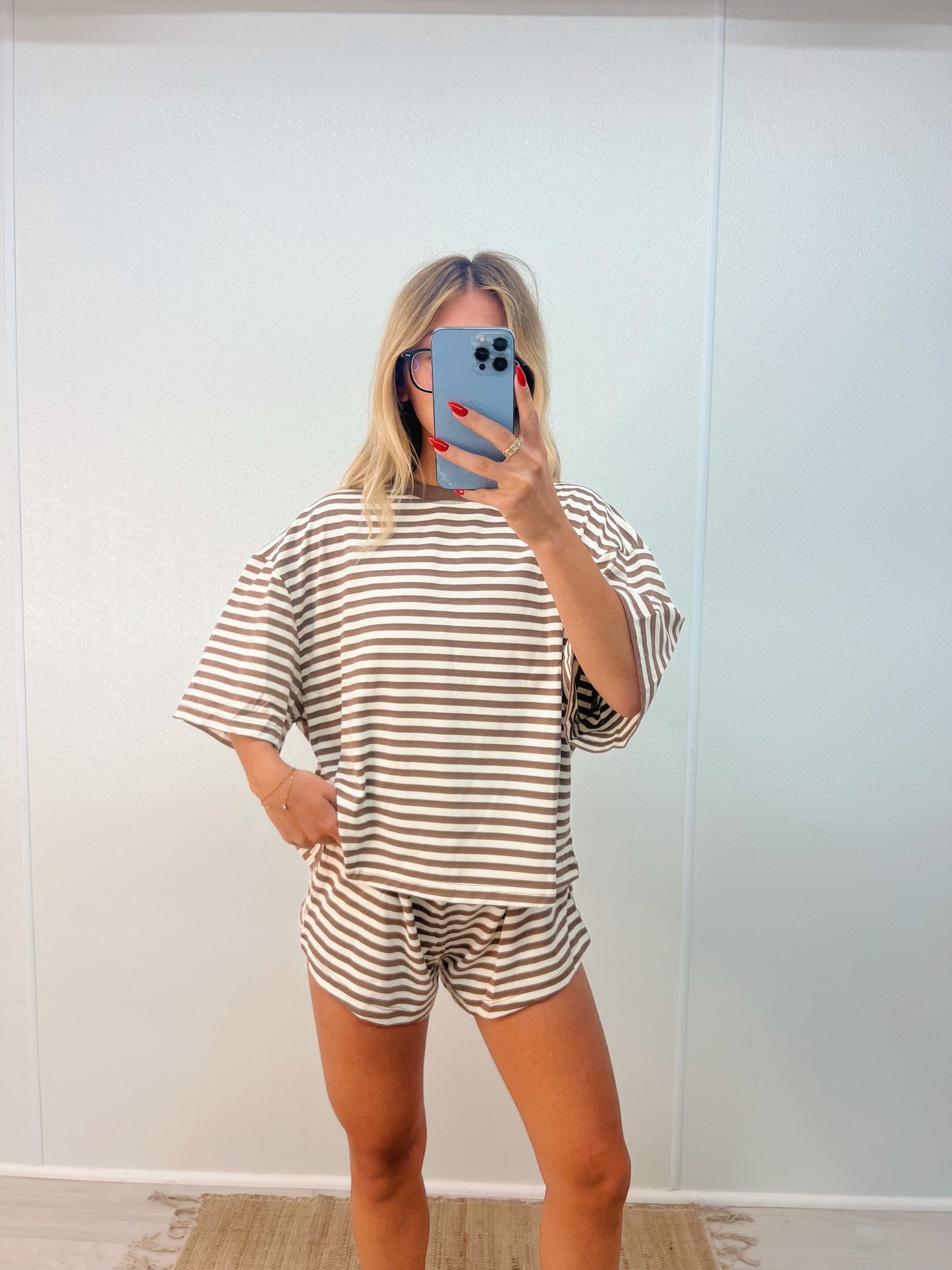 lena striped set