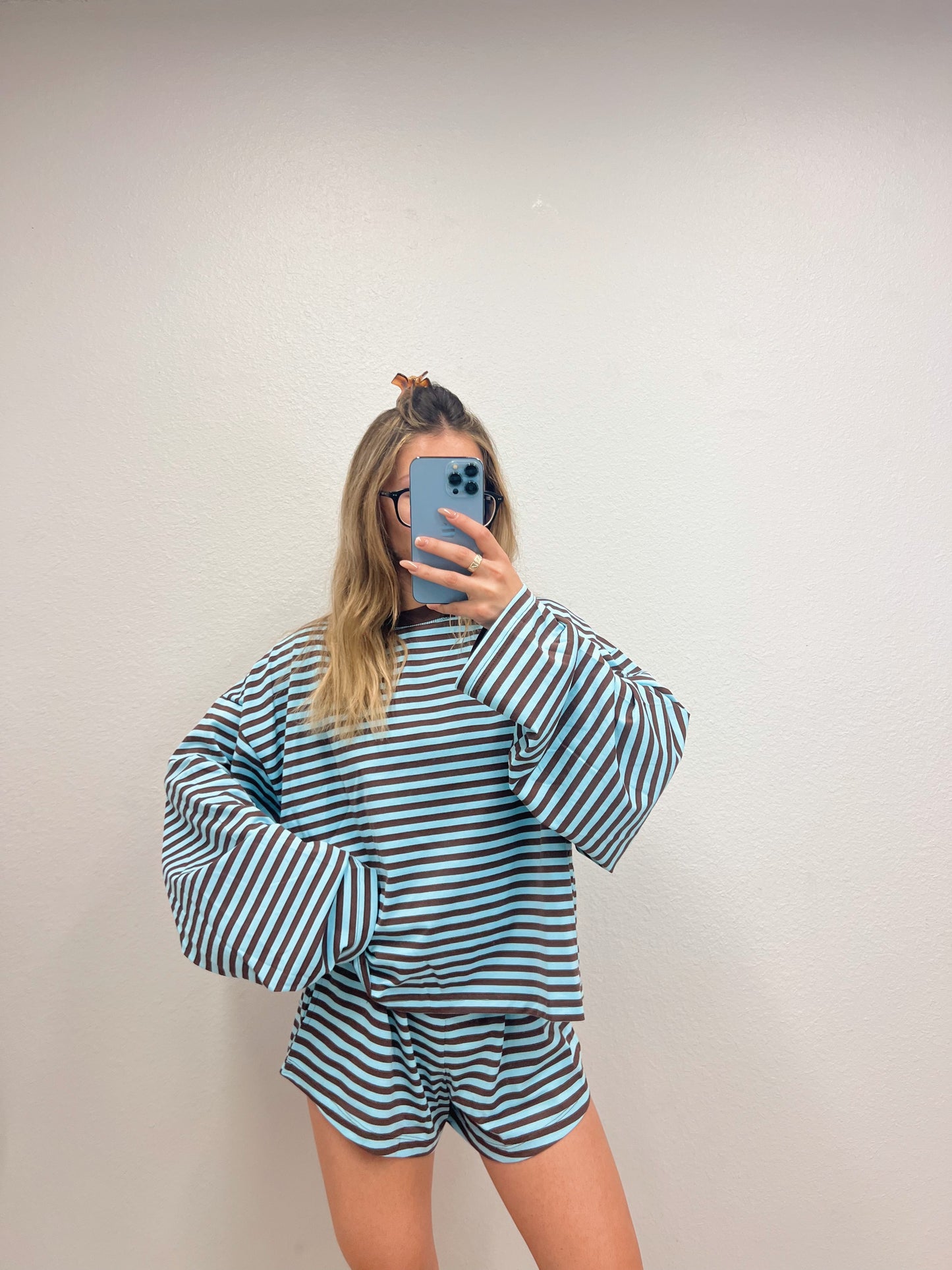 lena striped set