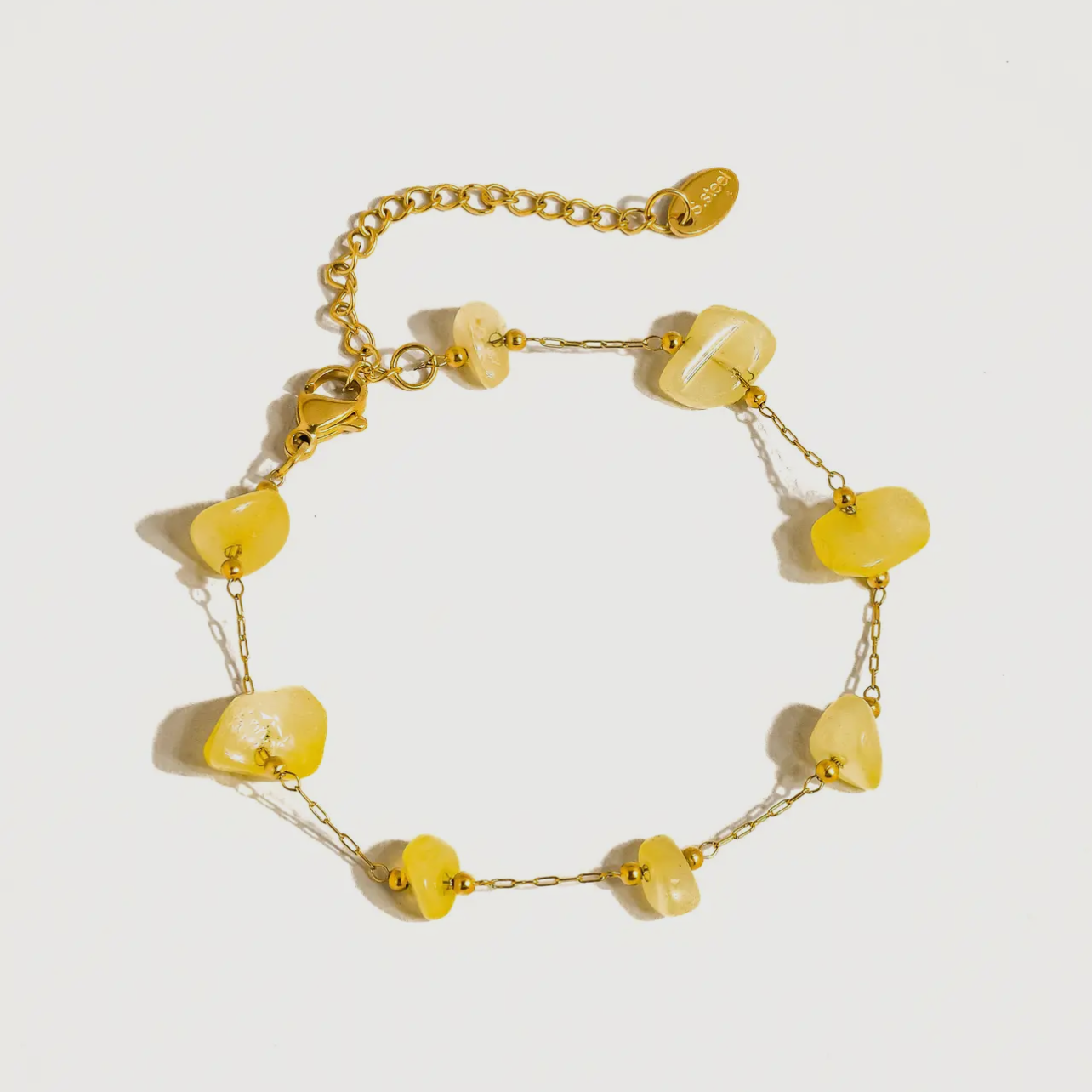 poppy bracelet 18k gold non tarnish