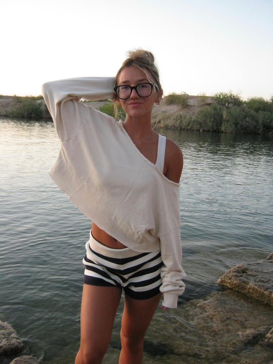 nico shorts - navy