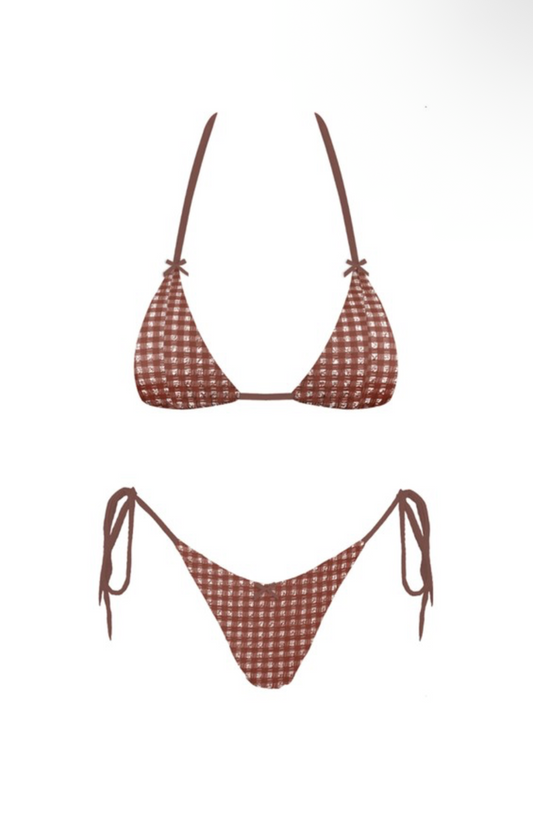 helen bikini - brown