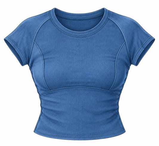 harper tee - blueberry