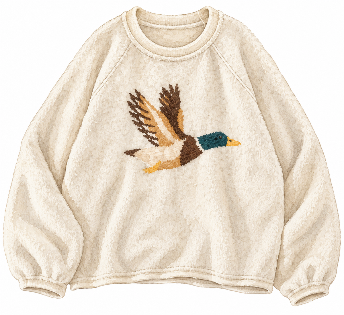 duck sweater