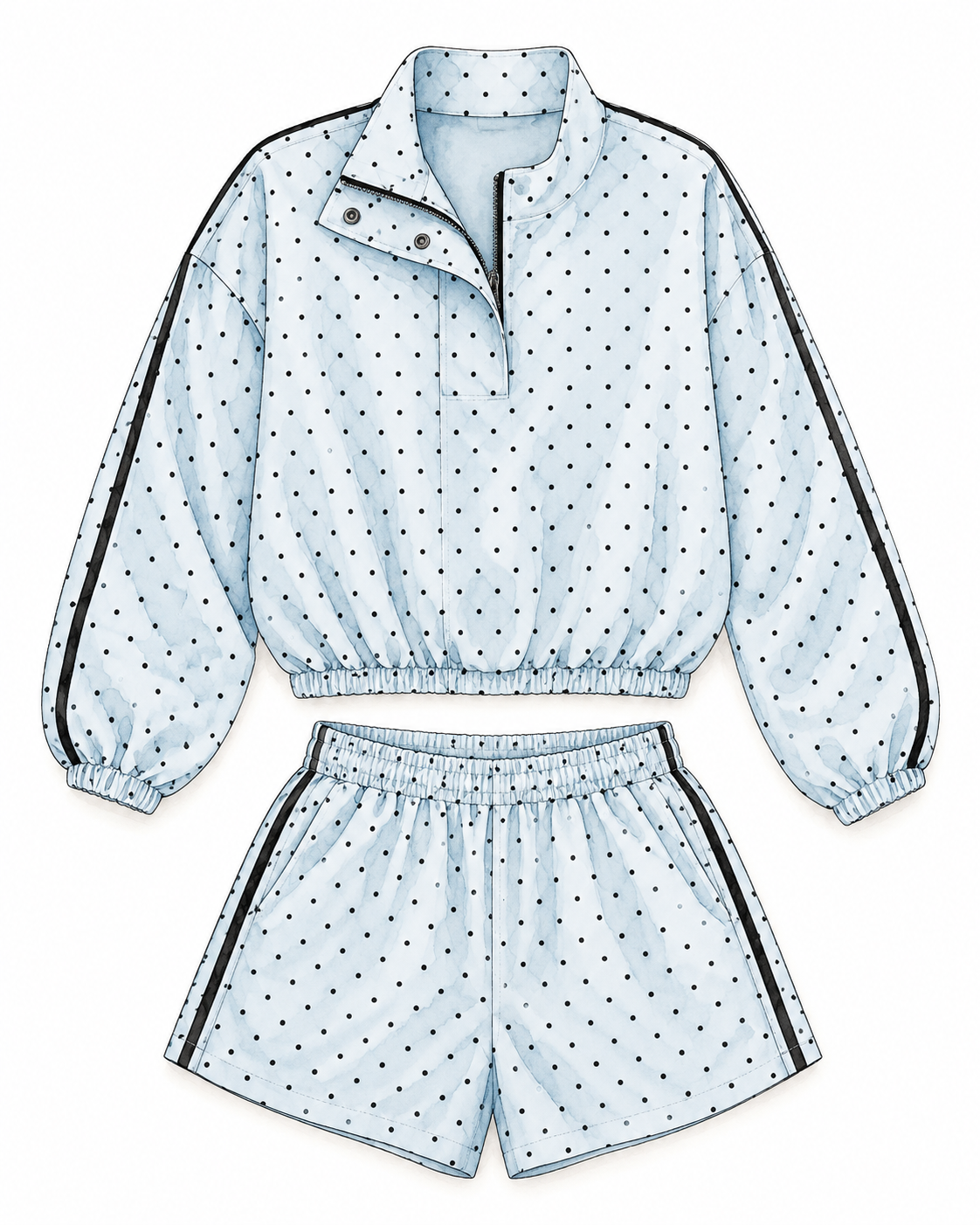 elliot polka dot set
