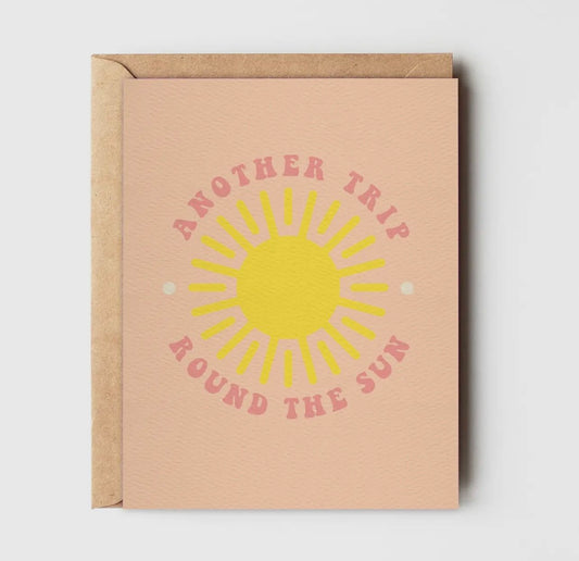 another trip around the sun card