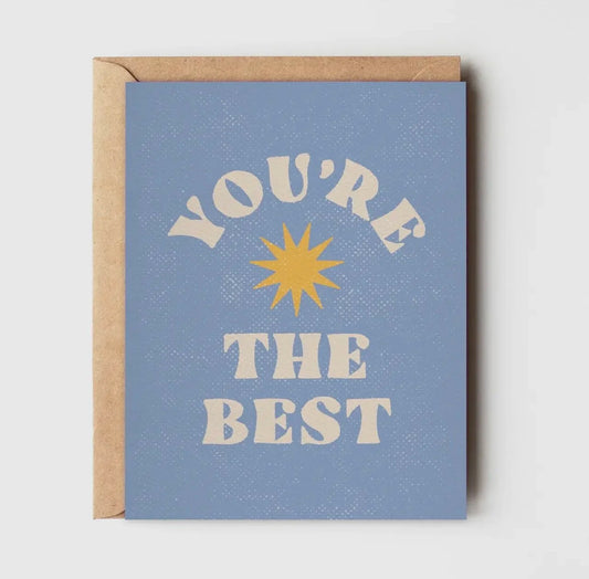 you're the best card