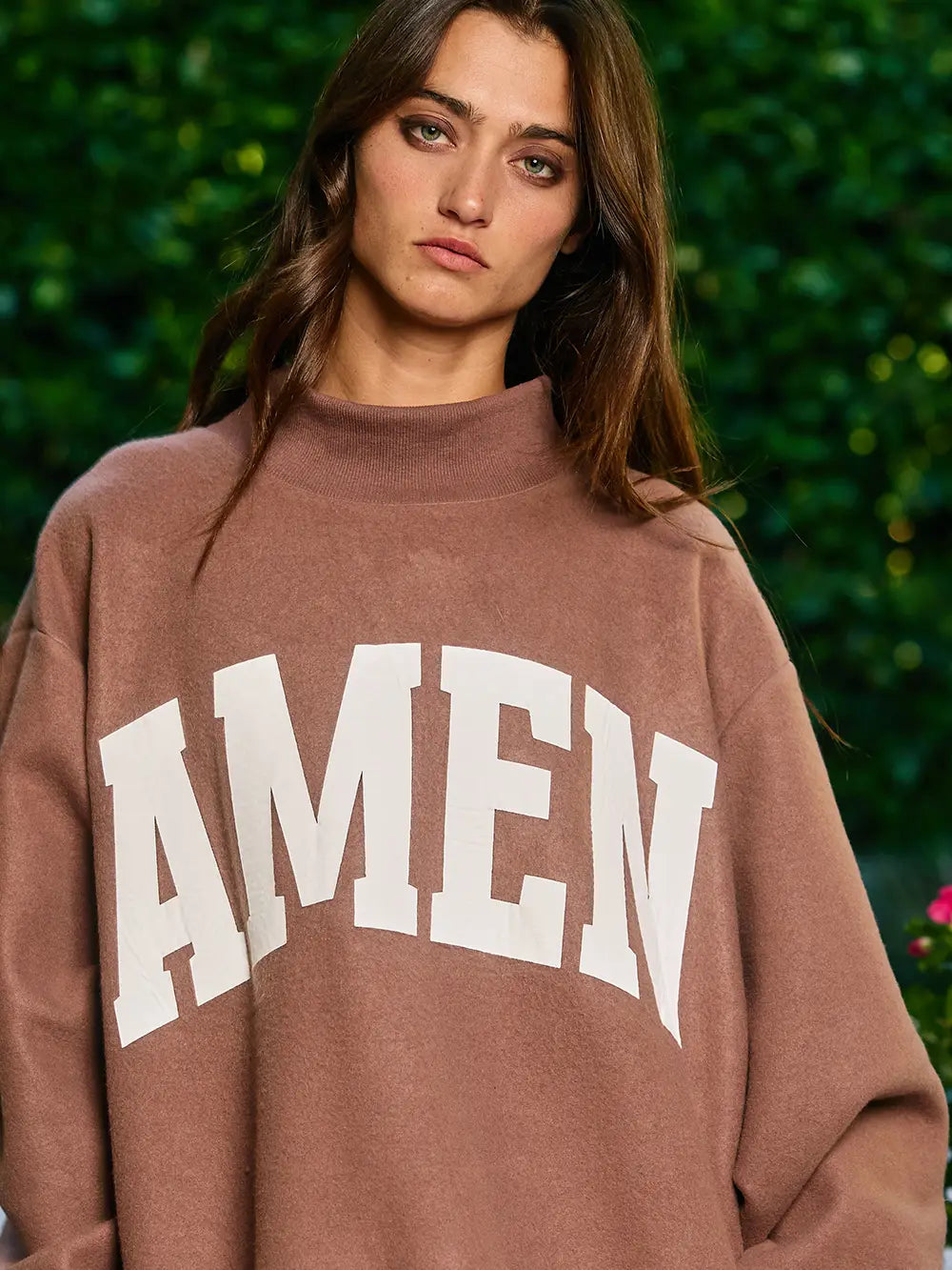 WWJD mock neck